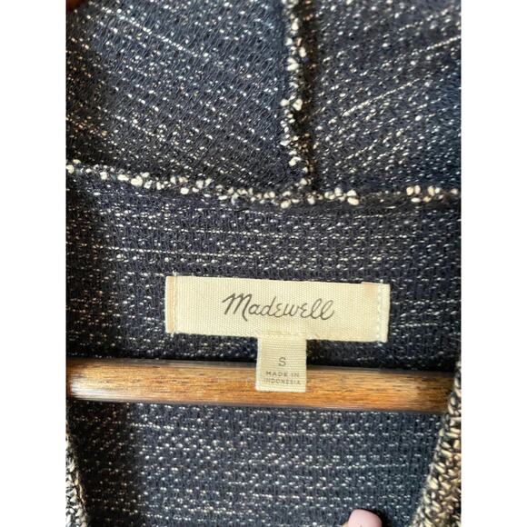 Madewell mock neck textured boxy sweater - Picture 4 of 6